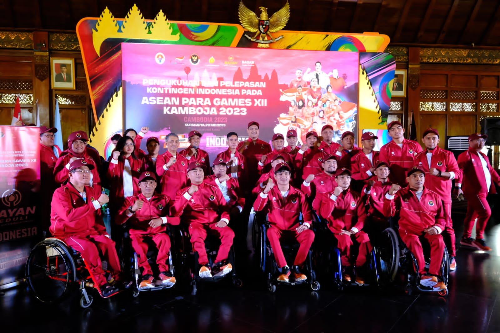 Menpora Lepas 268 Atlet Ikuti ASEAN Para Games 2023 di Kamboja