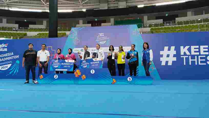 Selamat! Indonesia Pertahankan Juara Umun Hydroplus Indonesia Para Badminton International 2024.