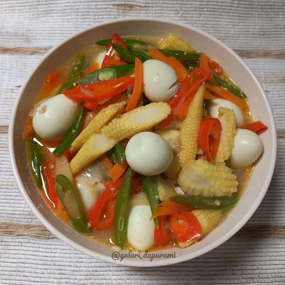 Sayur Pelangi, Menu Sahur Sederhana dan Nikmat