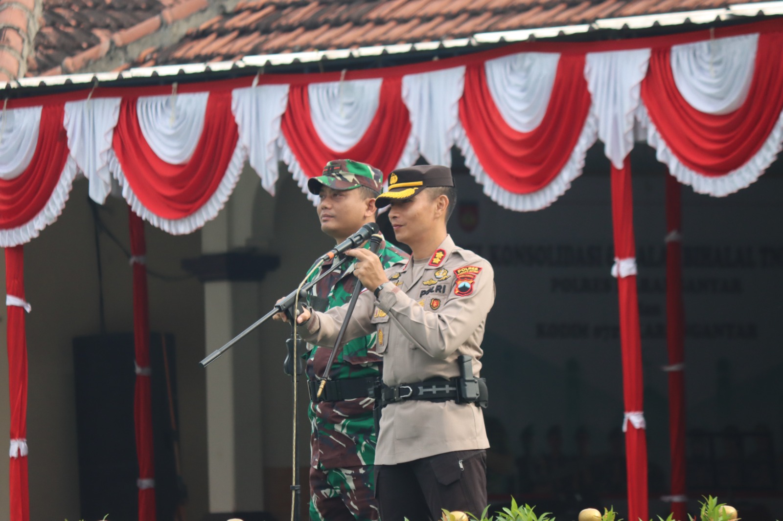 TNI-Polri di Karanganyar Tidak Pernah Terpisahkan dan Tak Akan Terpecahkan