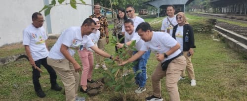 KAI Wisata Dukung Penghijauan Dengan Gerakan Sejuta Pohon 2025