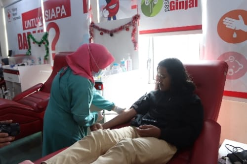 Rangkaian Perayaan Natal 2023, PMI Solo Gelar Donor Darah