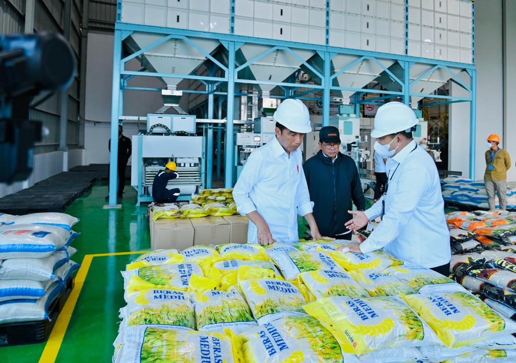 Presiden Jokowi Minta Bulog Serap Gabah Petani