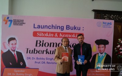 Guru Besar FK UNS Lounching Buku ‘Sitokin dan Kemokin: Biomarker Tuberkulosis Laten’