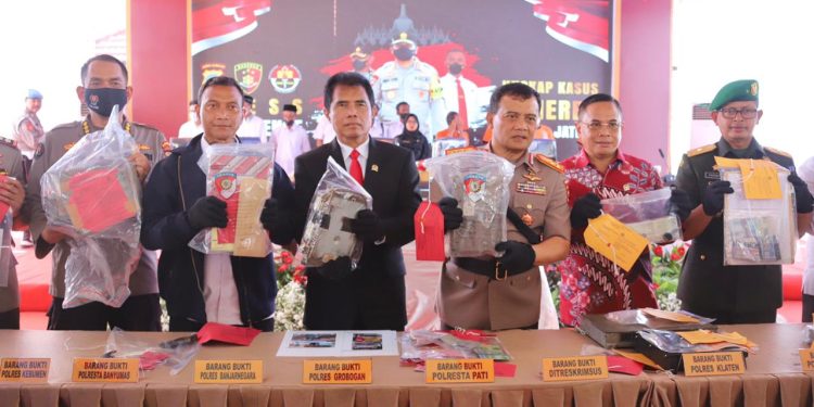 Januari Hingga Oktober, Polda Jateng Ungkap 23 Aksi Illegal Mining Dengan 22 Tersangka