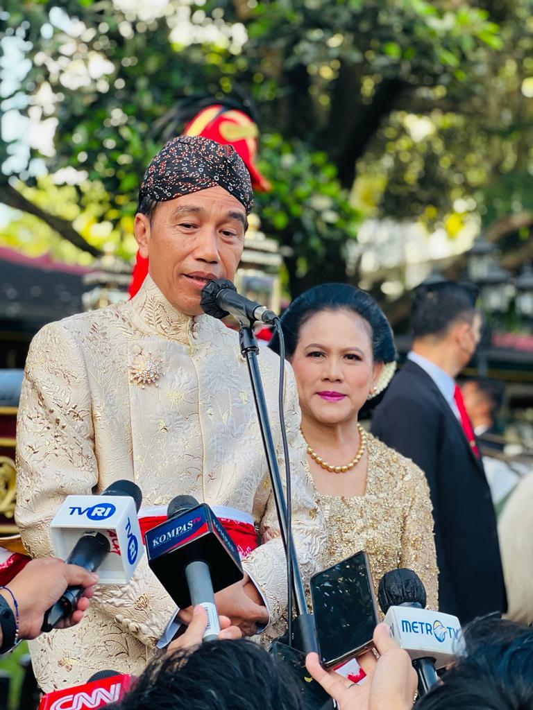 Kaesang Akad Nikah, Jokowi: Senang, Bahagia, Lega