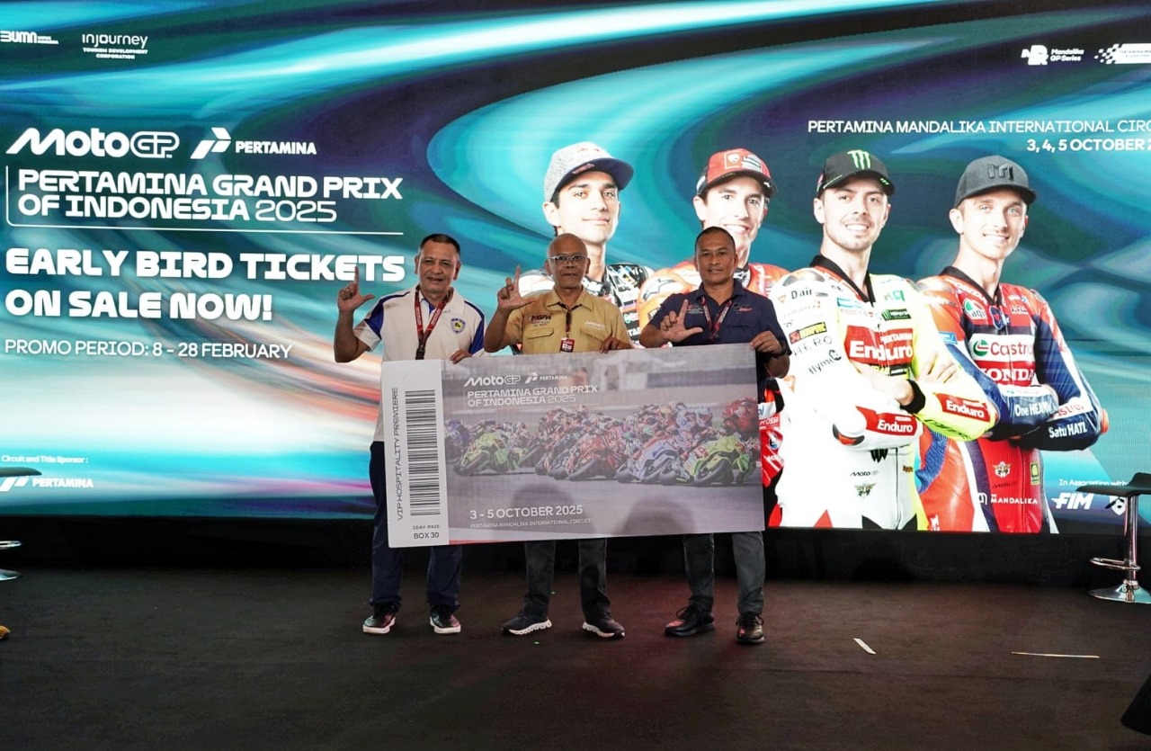 Buruan Penggemar MotoGP, Tiket Early Bird Indonesia GP 2025 Hadirkan Penawaran Spesial Lho