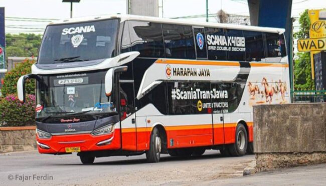 Kenyamanan Bak Hotel Bintang 5, Berikut Rute Tarif Bus Harapan Jaya VIP, Executive, Double Decker, serta Sleeper Jakarta-Madiun