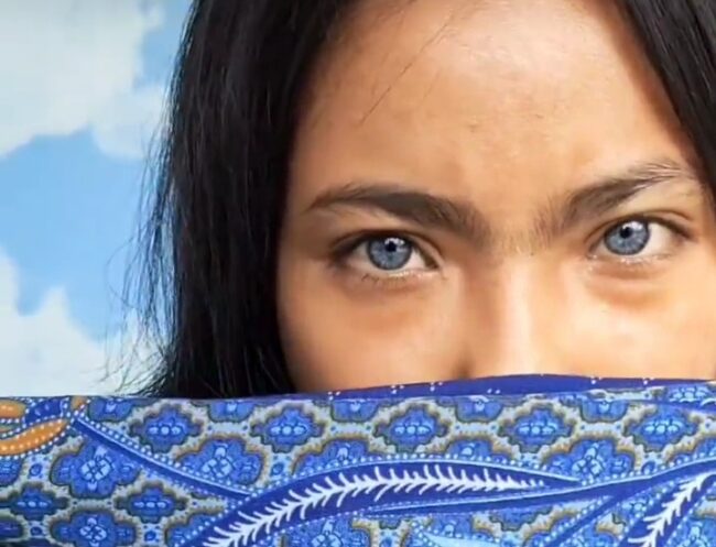 Evi mata biru