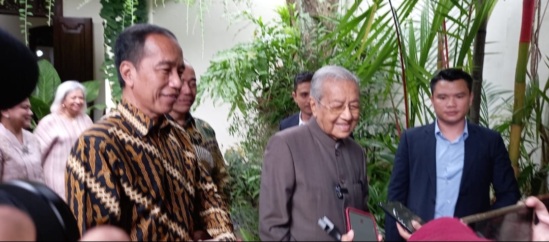 Sambangi Jokowi di Solo, Mantan PM Malaysia Mahathir Muhammad Kagumi Pasokan Pangan Indonesia