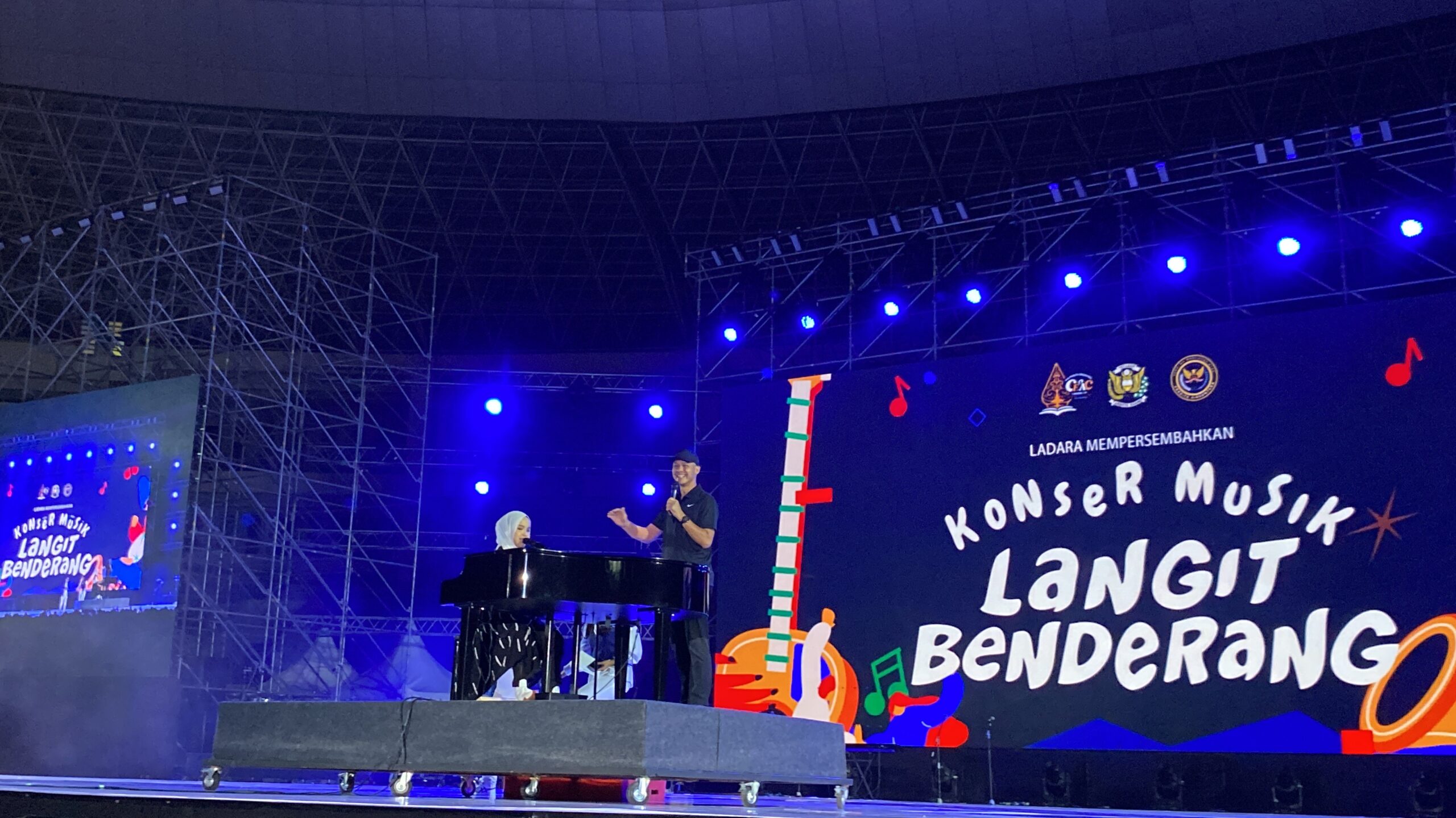 Inilah Lagu Khusus Untuk Ganjar Pranowo Saat Hadiri Konser Langit Benderang