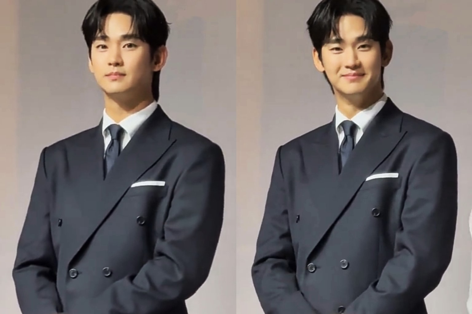 Kim Soo Hyun terlihat bersinar di acara Disney di Singapura