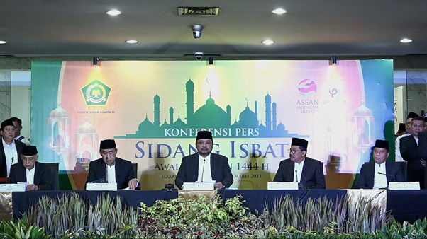 Pemerintah Tetapkan 1 Ramadan 1444 H Pada 23 Maret 2023