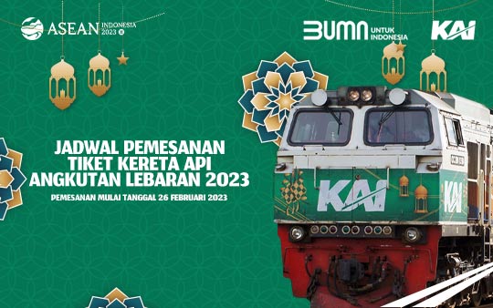 Jadwal Pemesanan Tiket Kereta Api Lebaran 2023, Cek di Sini